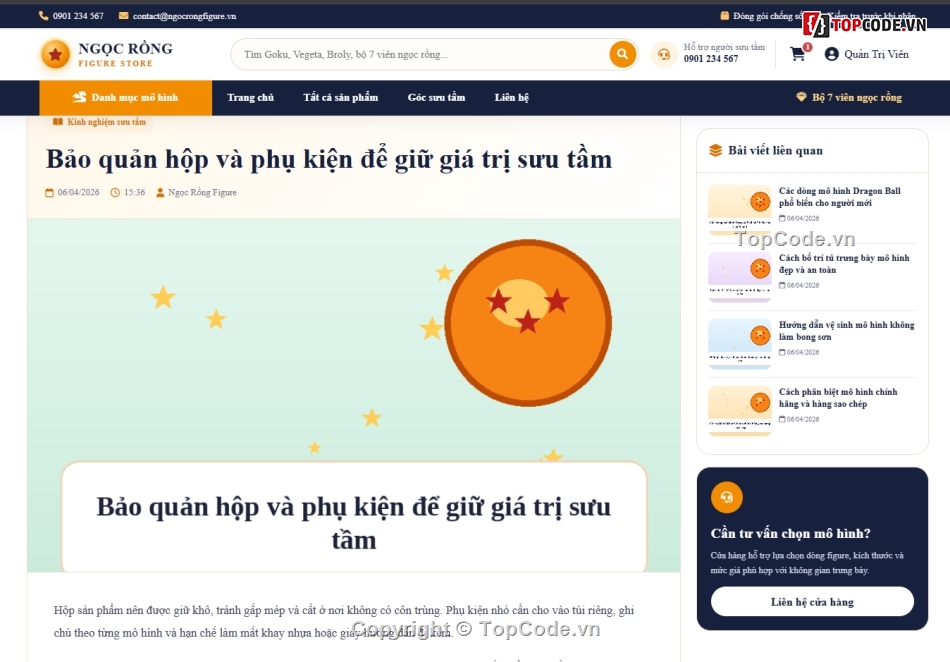 website,mô hình,bán website